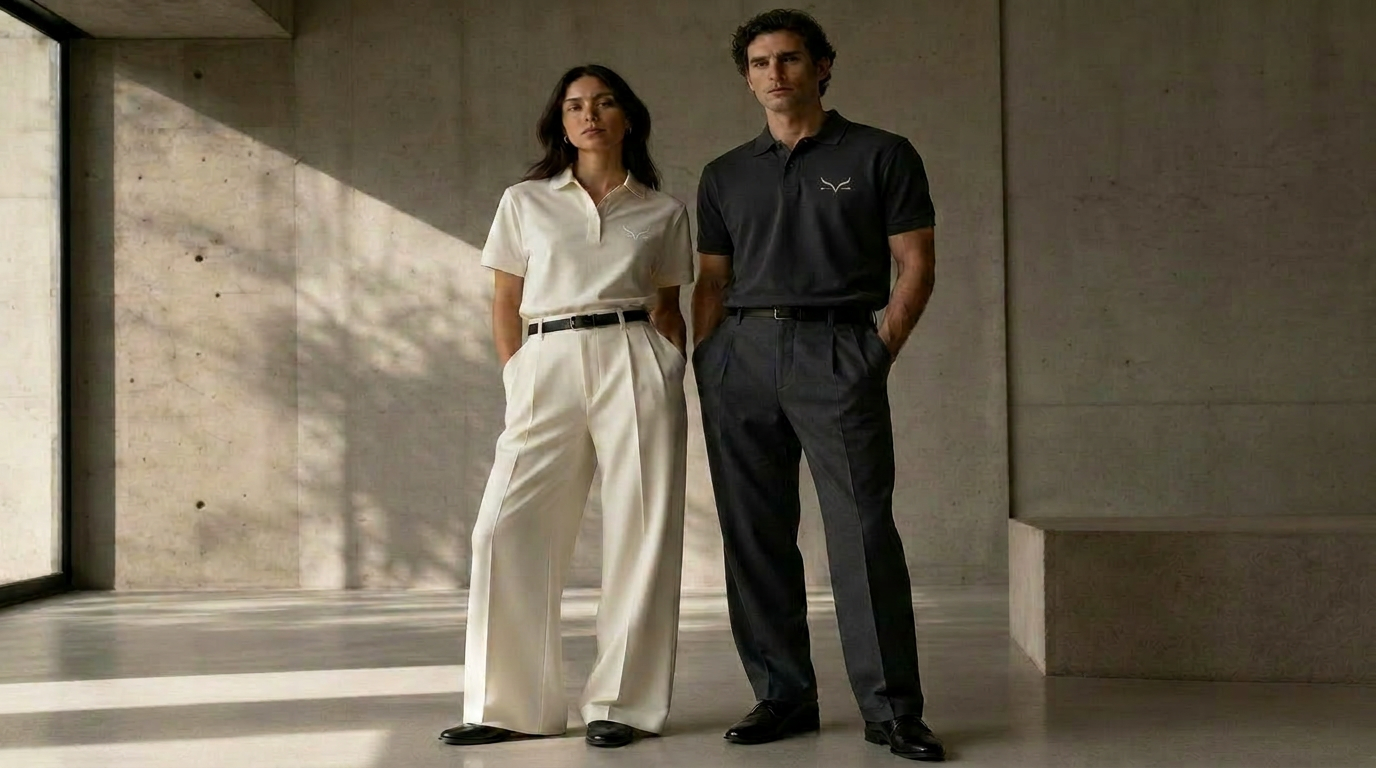 CLEO Polo für Damen und Herren – ruhige Eleganz